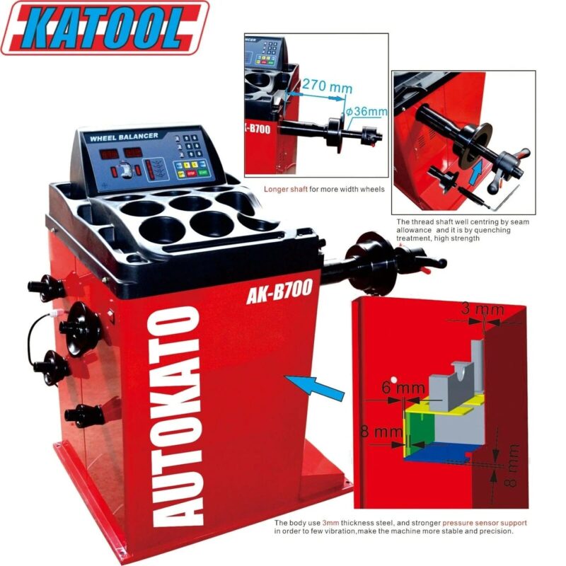 Katool KT-T900 & KT-B700 Tire Changer & Wheel Balancer Combo - Image 12