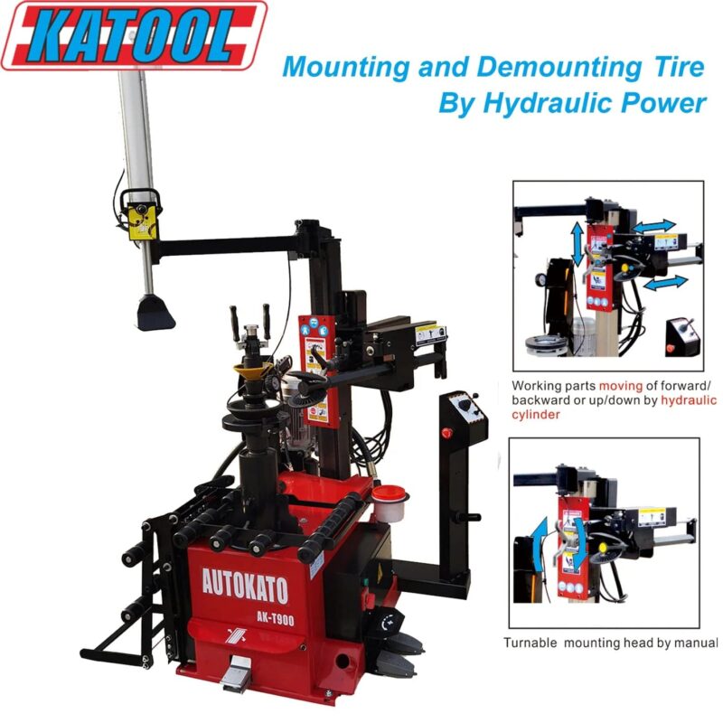 Katool KT-T900 & KT-B760 Tire Changer & Wheel Balancer Combo - Image 3