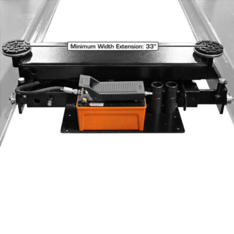 Atlas RJ6BK 6,000 lb Rolling Bridge Jack - Hydraulic - Image 2