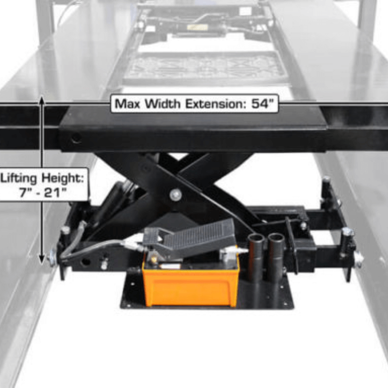 Atlas RJ6BK 6,000 lb Rolling Bridge Jack - Hydraulic - Image 4