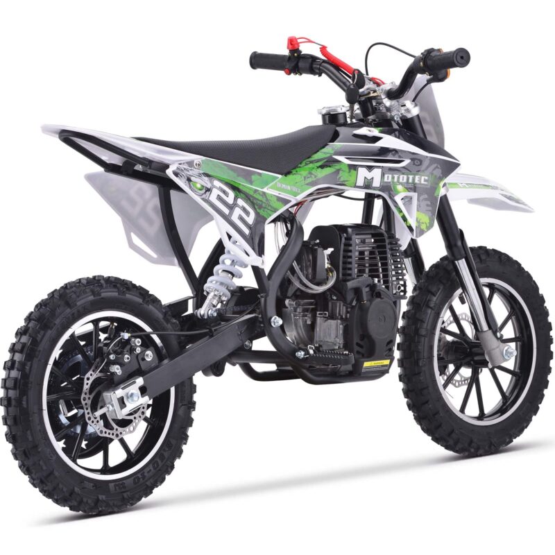 MotoTec Demon 40cc 4-Stroke Kids Gas Dirt Bike - Image 17