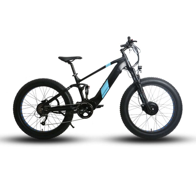 Eunorau Defender-S Dual Motor Fat Tire Electric Mountain Bike - Image 8
