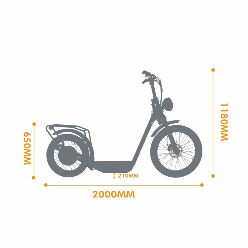 Eunorau Jumbo Electric Cargo Bike - Image 6