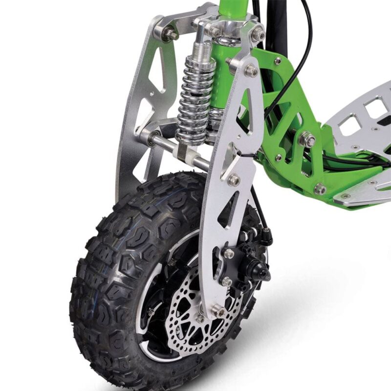 MotoTec/UberScoot 70x 2-Speed Gas Scooter Green - Image 4