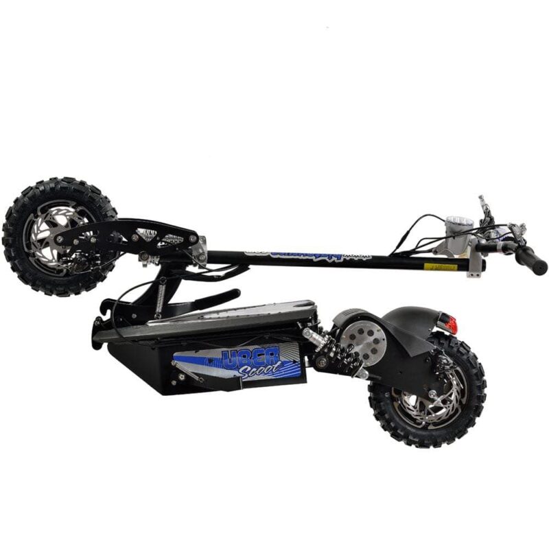 MotoTec/UberScoot 1600w Electric Scooter Black - Image 3