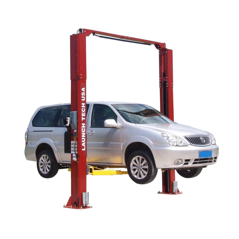 Launch Tech USA TLT210-XT 10,000lb. Capacity Two Post Lift with Adjustable Height and Width. - Image 5