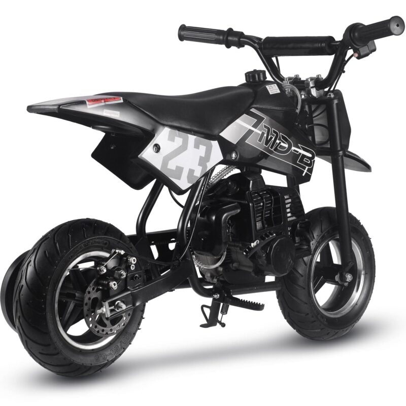 MotoTec Supermoto 50cc 2-Stroke Kids Dirt Bike - Image 3