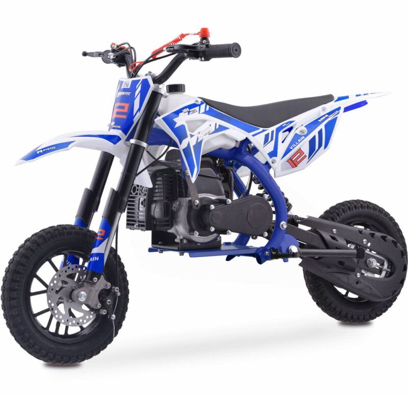 MotoTec Villain 52cc 2-Stroke Kids Gas Dirt Bike - Image 4