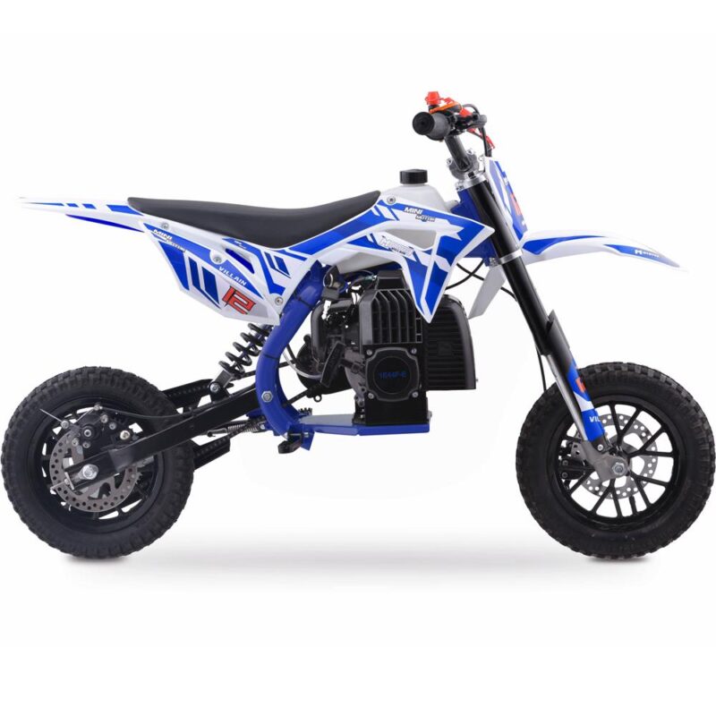 MotoTec Villain 52cc 2-Stroke Kids Gas Dirt Bike - Image 5