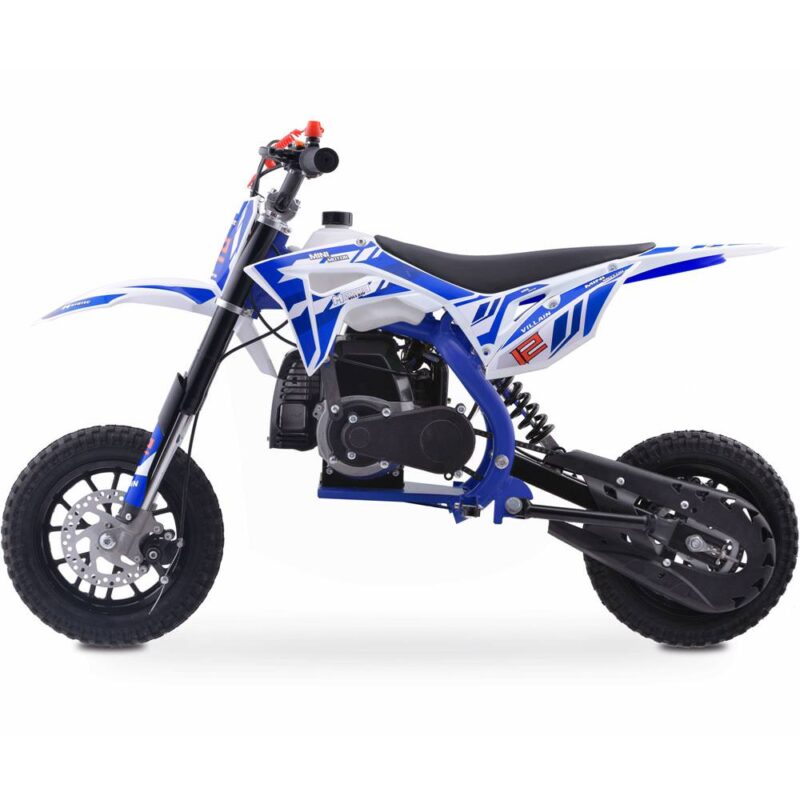 MotoTec Villain 52cc 2-Stroke Kids Gas Dirt Bike - Image 6