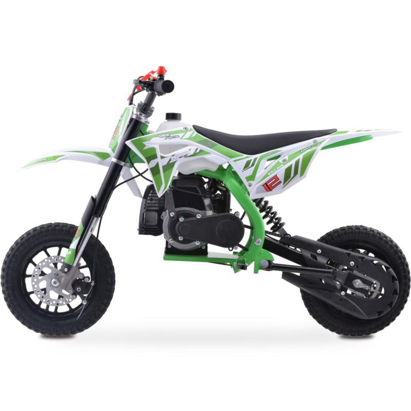 MotoTec Villain 52cc 2-Stroke Kids Gas Dirt Bike - Image 9