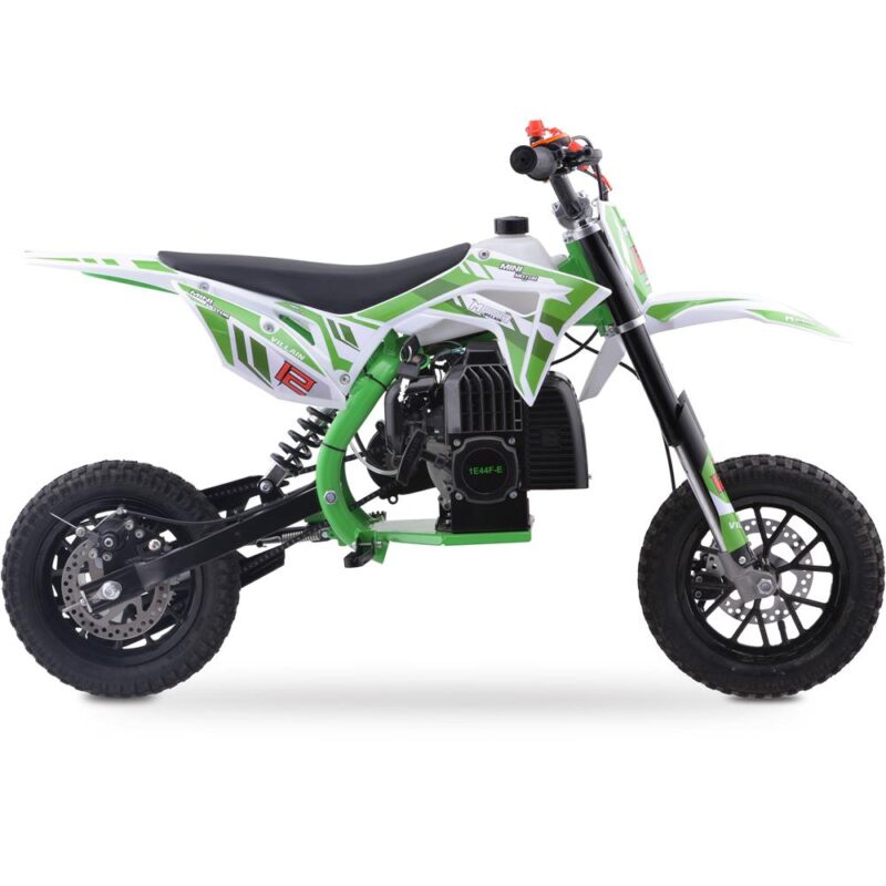 MotoTec Villain 52cc 2-Stroke Kids Gas Dirt Bike - Image 10