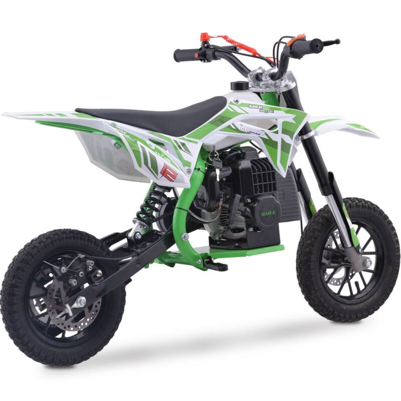MotoTec Villain 52cc 2-Stroke Kids Gas Dirt Bike - Image 12