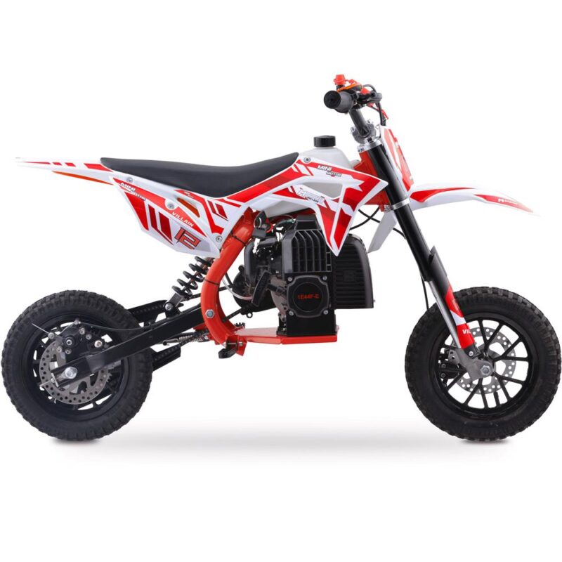 MotoTec Villain 52cc 2-Stroke Kids Gas Dirt Bike - Image 16