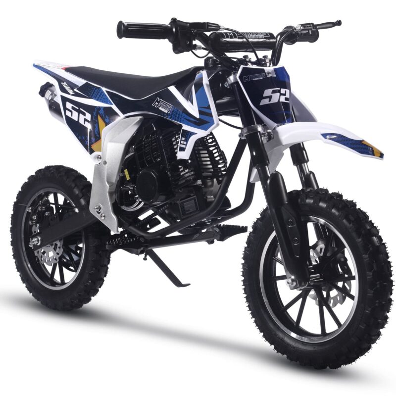 MotoTec Warrior 52cc 2-Stroke Kids Gas Dirt Bike - Image 13