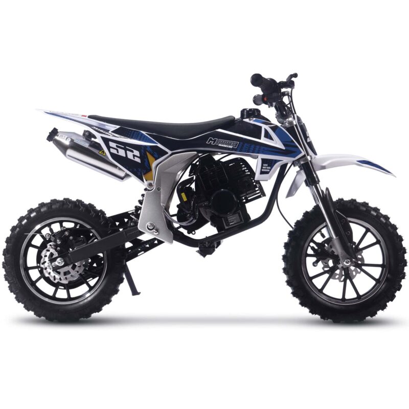 MotoTec Warrior 52cc 2-Stroke Kids Gas Dirt Bike - Image 14
