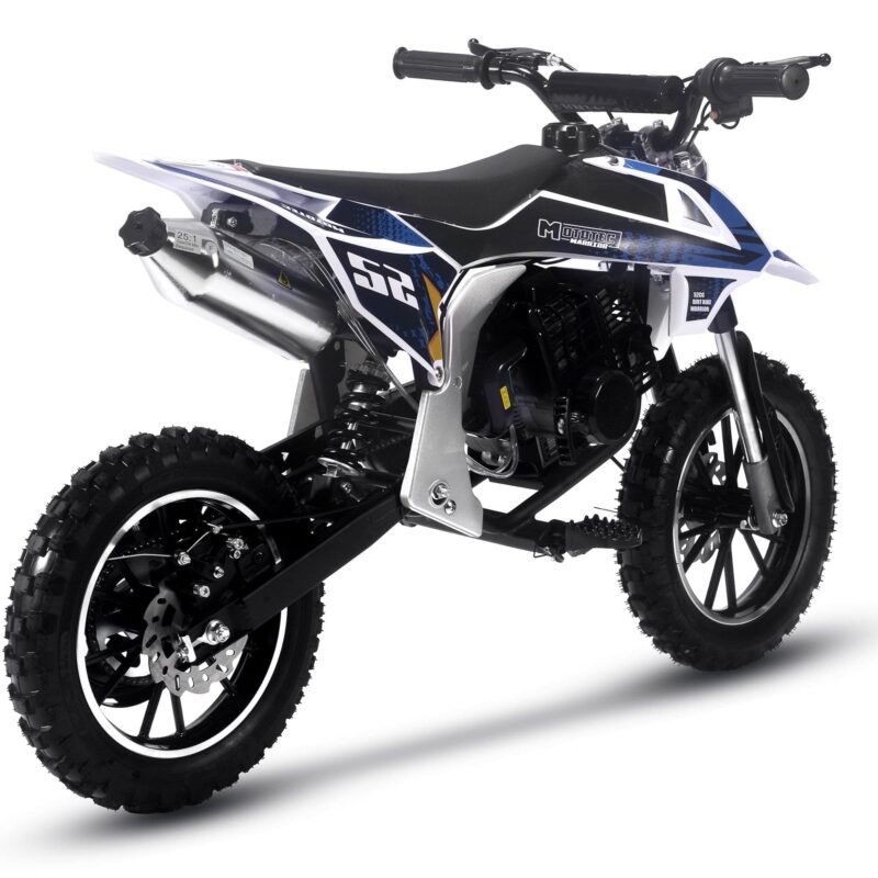MotoTec Warrior 52cc 2-Stroke Kids Gas Dirt Bike - Image 15