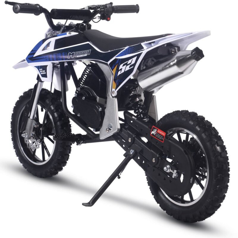 MotoTec Warrior 52cc 2-Stroke Kids Gas Dirt Bike - Image 16