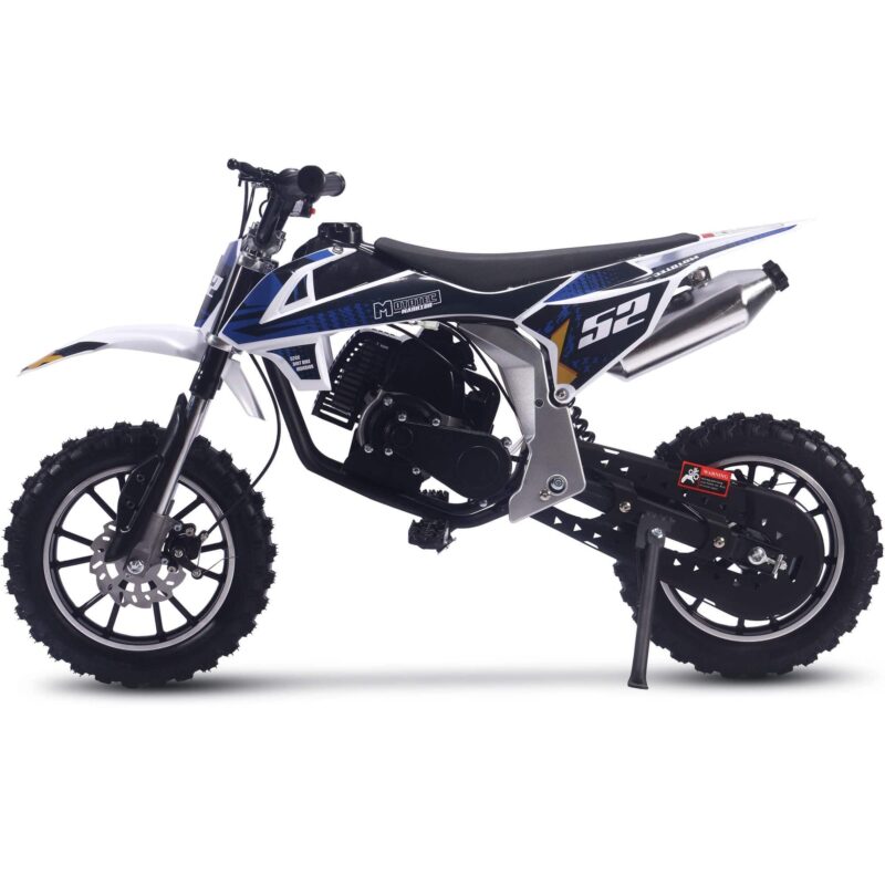 MotoTec Warrior 52cc 2-Stroke Kids Gas Dirt Bike - Image 17
