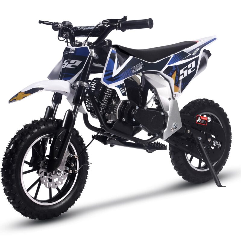 MotoTec Warrior 52cc 2-Stroke Kids Gas Dirt Bike - Image 18