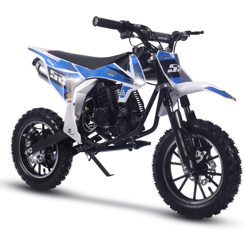 MotoTec Warrior 52cc 2-Stroke Kids Gas Dirt Bike - Image 7