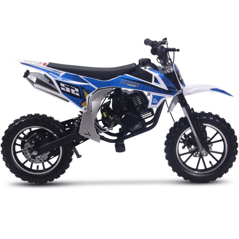 MotoTec Warrior 52cc 2-Stroke Kids Gas Dirt Bike - Image 8