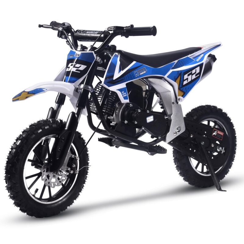 MotoTec Warrior 52cc 2-Stroke Kids Gas Dirt Bike - Image 12