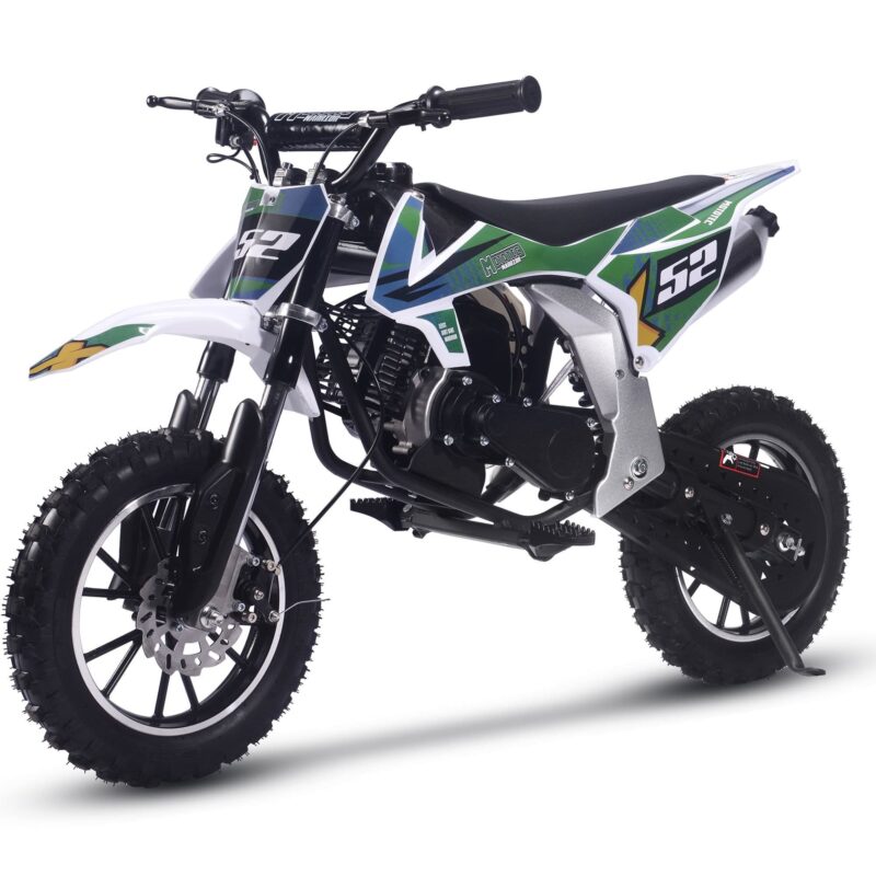 MotoTec Warrior 52cc 2-Stroke Kids Gas Dirt Bike - Image 6