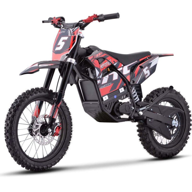MotoTec 60v Pro Electric Dirt Bike 2000w Lithium - Image 17