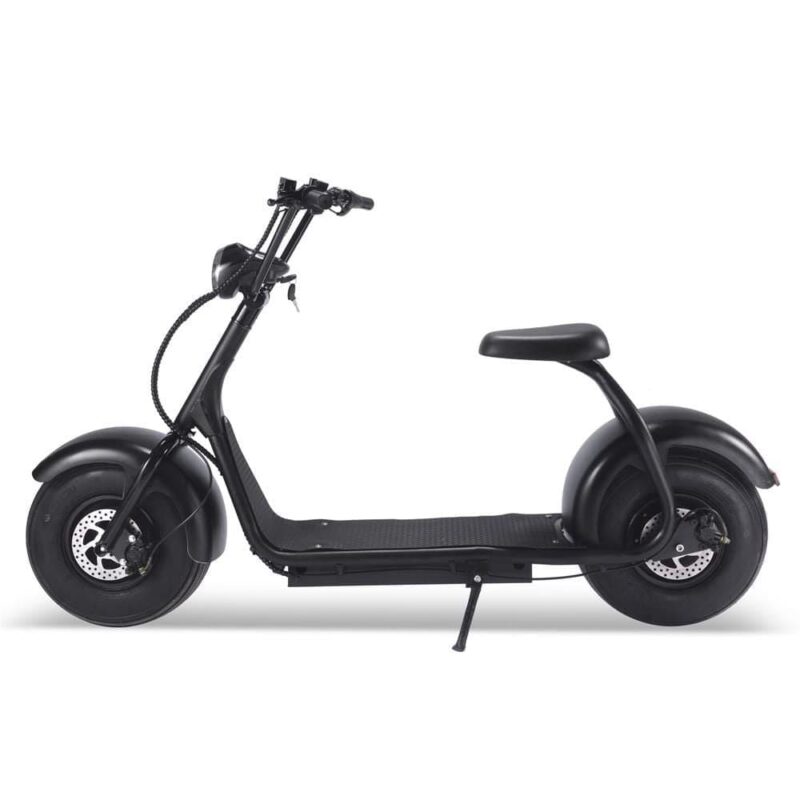 MotoTec Fat Tire 60v 18ah 2000w Lithium Electric Scooter Black - Image 5