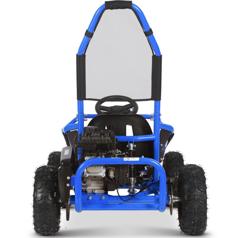 MotoTec Mud Monster 98cc Go Kart Full Suspension - Image 4