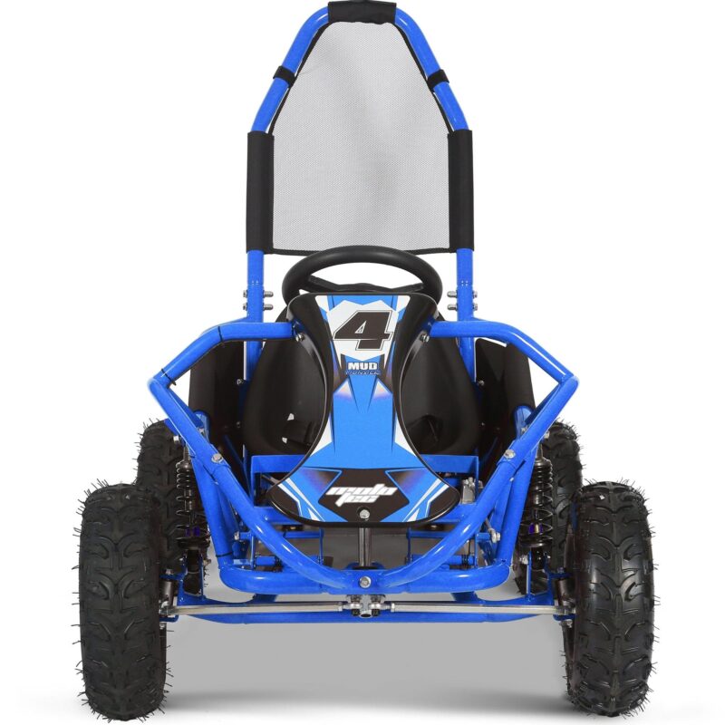 MotoTec Mud Monster 98cc Go Kart Full Suspension - Image 5