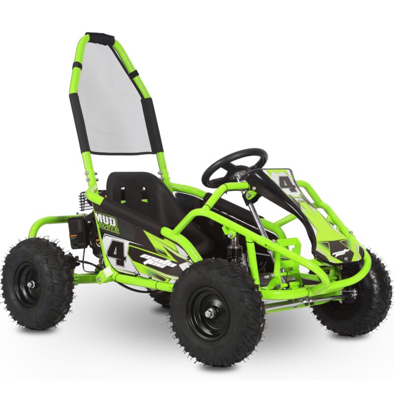 MotoTec Mud Monster 98cc Go Kart Full Suspension - Image 7