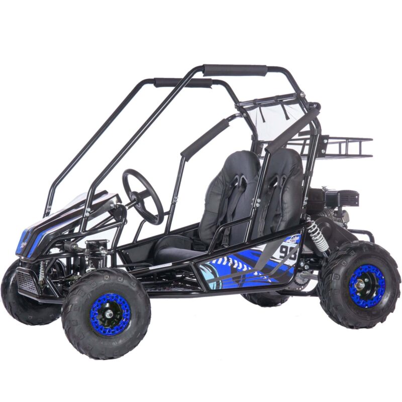 MotoTec Mud Monster XL 212cc 2 Seat Go Kart Full Suspension - Image 3