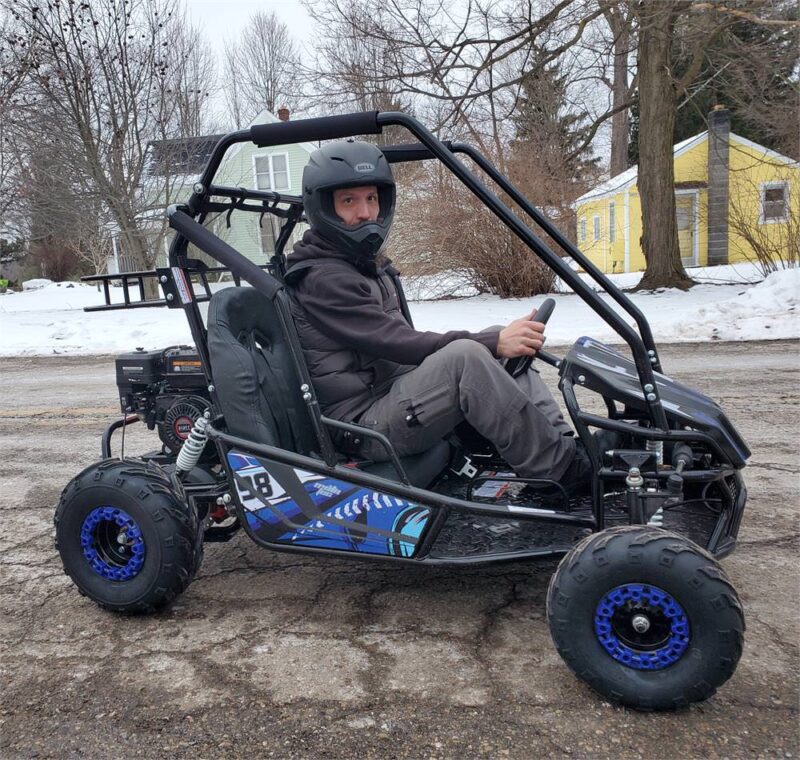 MotoTec Mud Monster XL 212cc 2 Seat Go Kart Full Suspension - Image 17