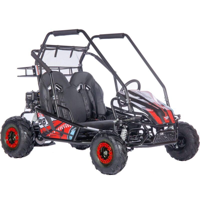 MotoTec Mud Monster XL 212cc 2 Seat Go Kart Full Suspension - Image 9