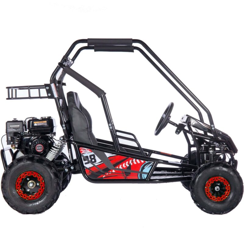 MotoTec Mud Monster XL 212cc 2 Seat Go Kart Full Suspension - Image 10
