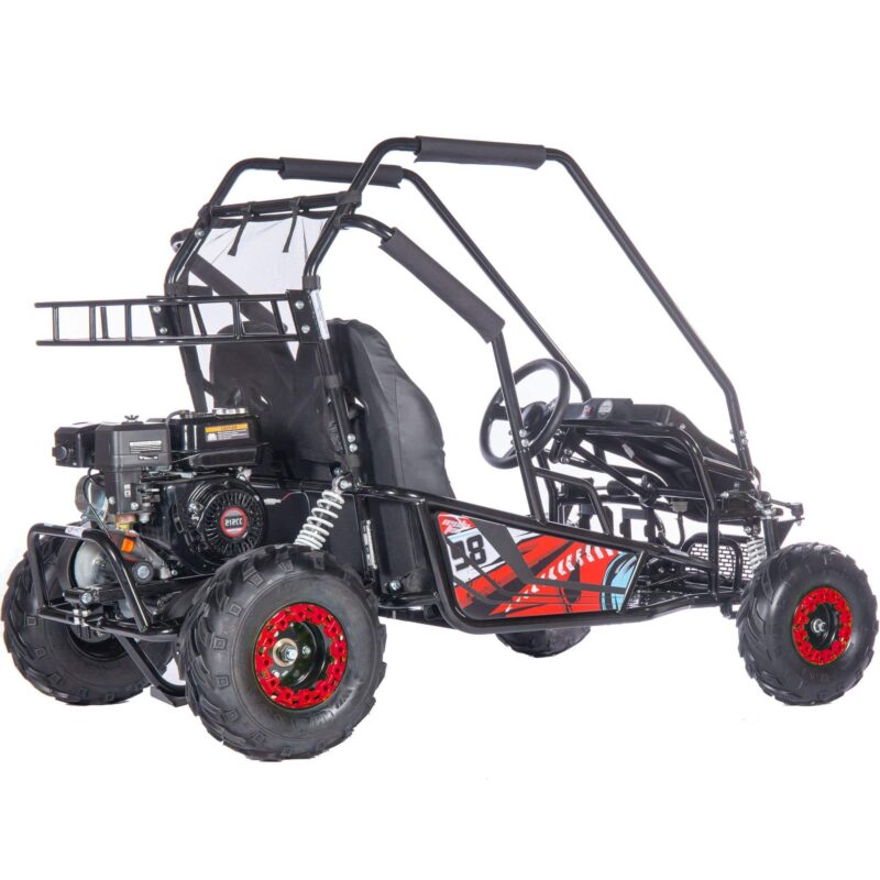 MotoTec Mud Monster XL 212cc 2 Seat Go Kart Full Suspension - Image 11