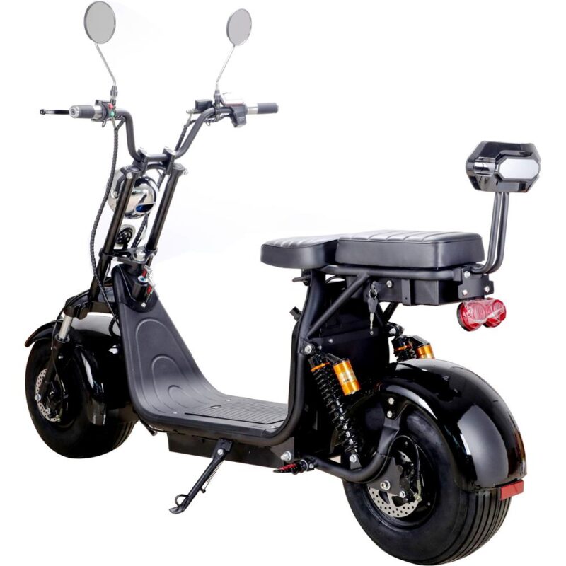 MotoTec Knockout 60v 2000w Lithium Electric Scooter Black - Image 3