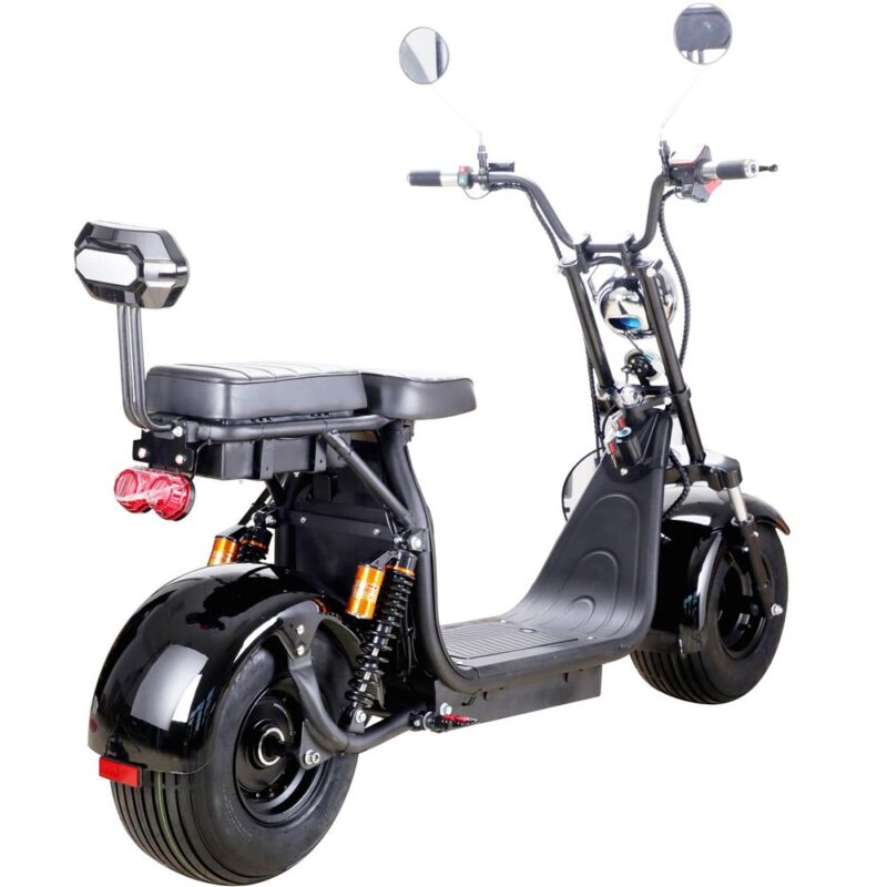 MotoTec Knockout 60v 2000w Lithium Electric Scooter Black - Image 4