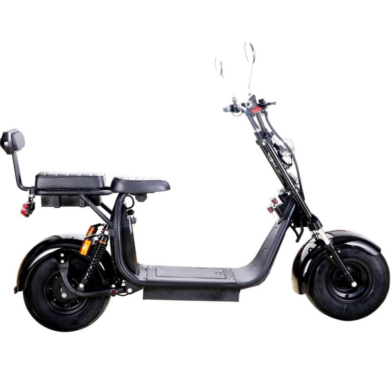 MotoTec Knockout 60v 2000w Lithium Electric Scooter Black - Image 5