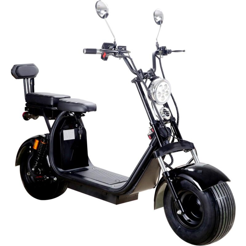 MotoTec Knockout 60v 2000w Lithium Electric Scooter Black - Image 6