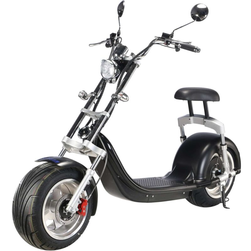 MotoTec Knockout 60v 2500w Lithium Electric Scooter Black - Image 5