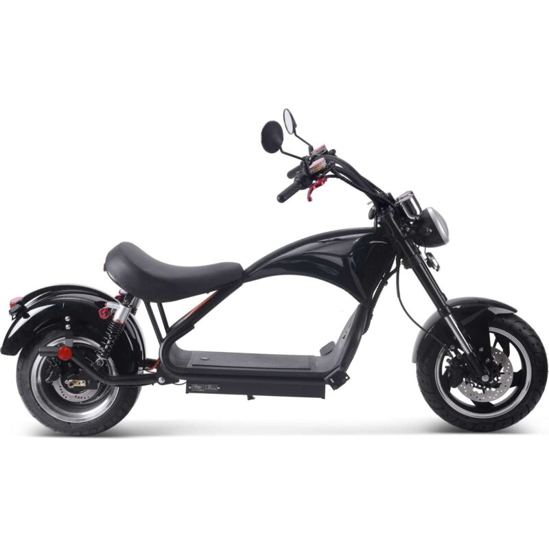 MotoTec Lowboy 60v 2500w Lithium Scooter Black - Image 2