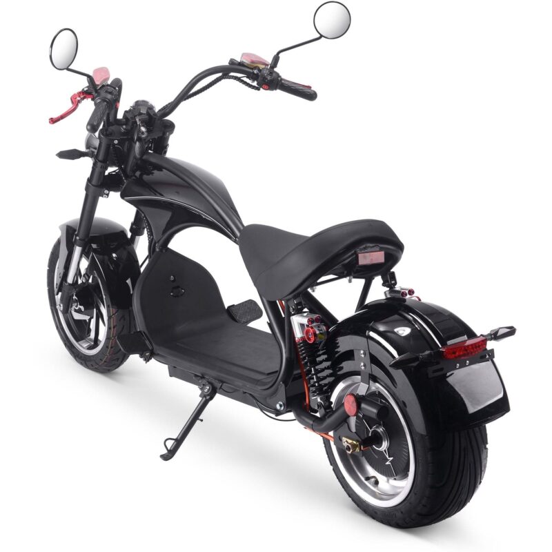 MotoTec Lowboy 60v 2500w Lithium Scooter Black - Image 4