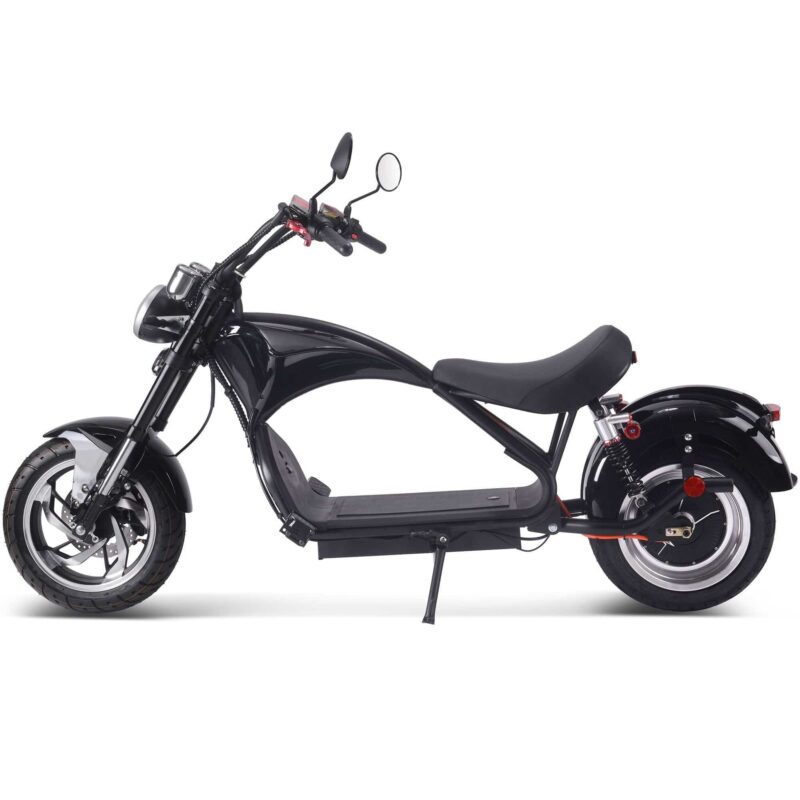 MotoTec Lowboy 60v 2500w Lithium Scooter Black - Image 5