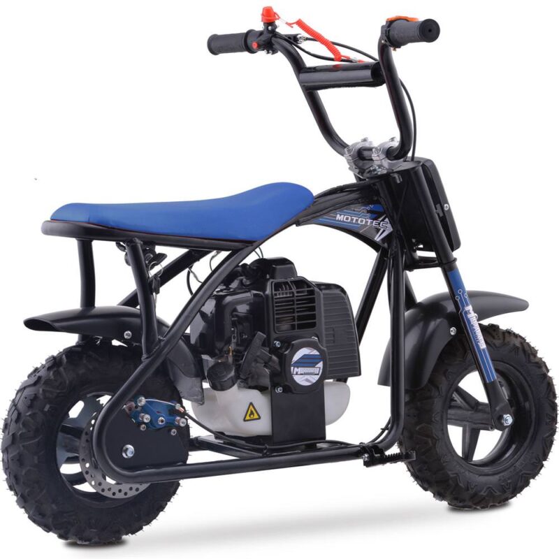 MotoTec Bandit 52cc 2-Stroke Kids Gas Mini Bike - Image 5
