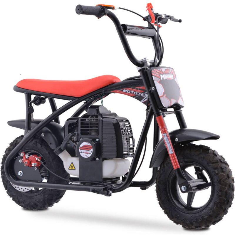 MotoTec Bandit 52cc 2-Stroke Kids Gas Mini Bike - Image 8