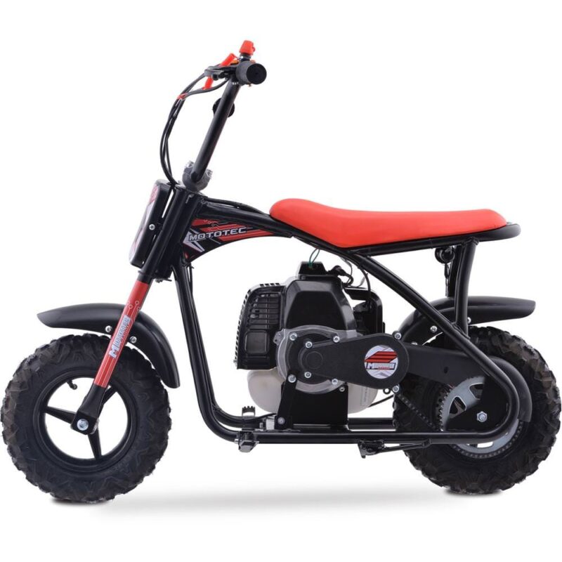 MotoTec Bandit 52cc 2-Stroke Kids Gas Mini Bike - Image 13