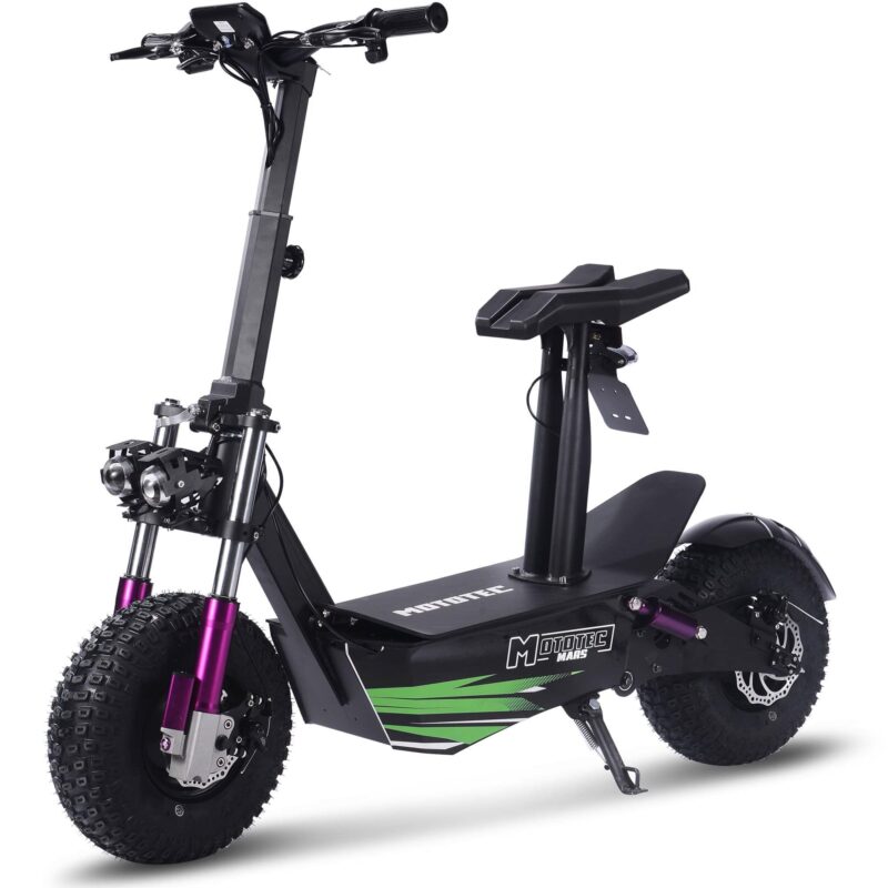 MotoTec Mars 48v 2500w Lithium Electric Scooter - Image 5